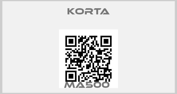 KORTA-MA500 price