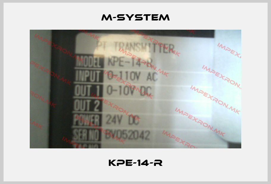 M-SYSTEM-KPE-14-Rprice