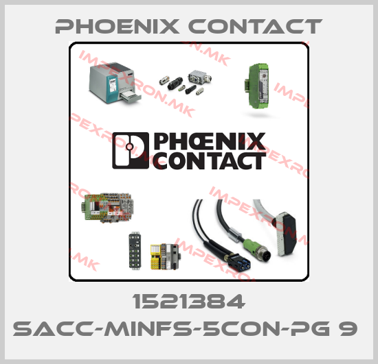 Phoenix Contact-1521384 SACC-MINFS-5CON-PG 9 price