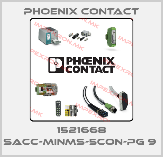 Phoenix Contact-1521668 SACC-MINMS-5CON-PG 9 price