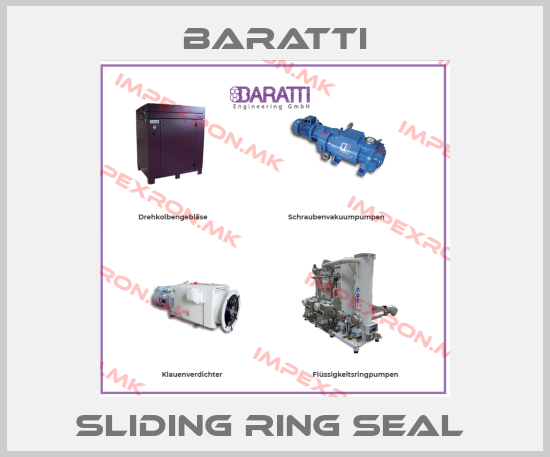 Baratti-SLIDING RING SEAL price