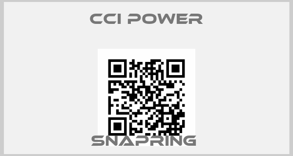 Cci Power-SNAPRING price