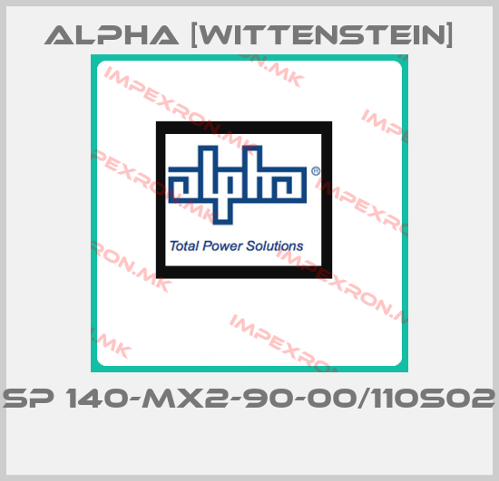 Alpha [Wittenstein]-SP 140-MX2-90-00/110S02 price