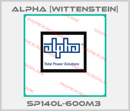 Alpha [Wittenstein]-SP140L-600M3 price