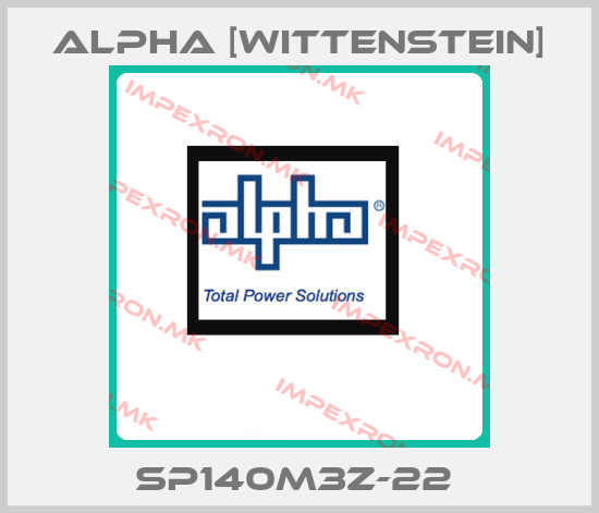 Alpha [Wittenstein]-SP140M3Z-22 price