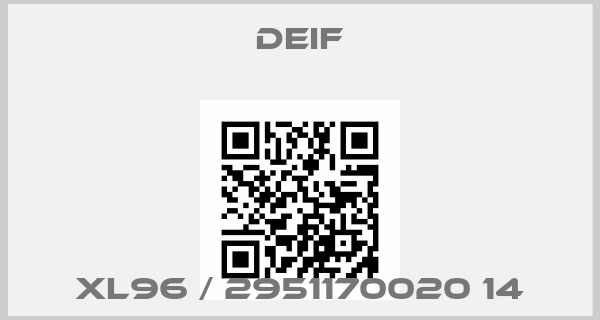 Deif-XL96 / 2951170020 14price