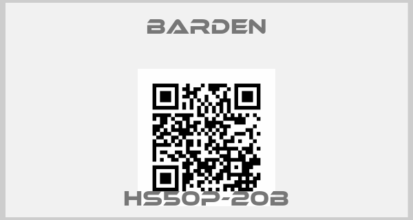 Barden-HS50P-20Bprice