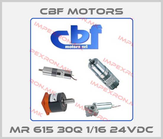 Cbf Motors-MR 615 30Q 1/16 24VDCprice