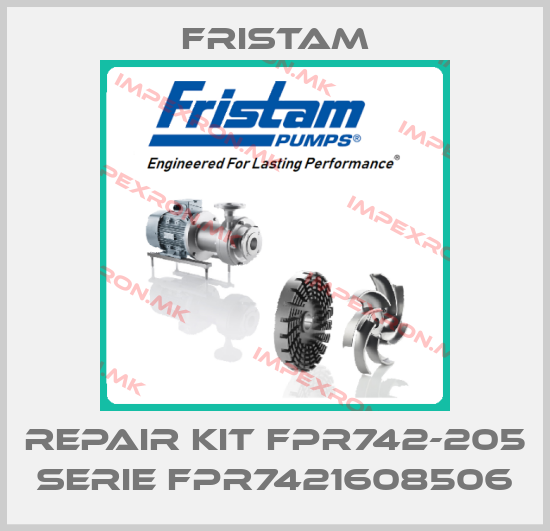 Fristam-Repair kit FPR742-205 SERIE FPR7421608506price
