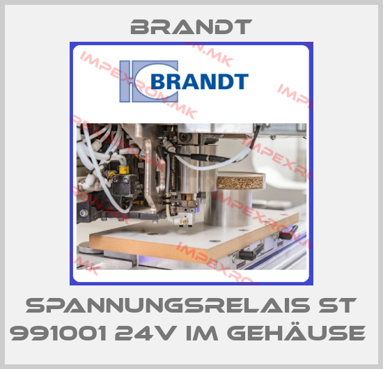 Brandt-SPANNUNGSRELAIS ST 991001 24V IM GEHÄUSE price