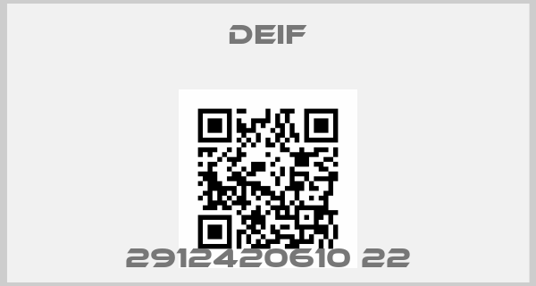 Deif-2912420610 22price