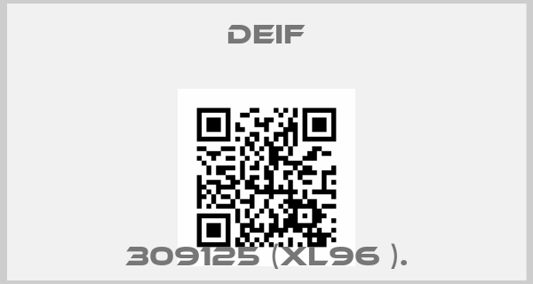 Deif-309125 (XL96 ).price