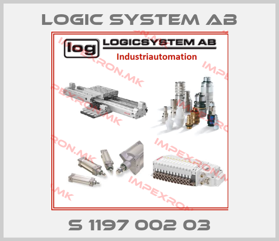 LOGIC SYSTEM AB-S 1197 002 03price