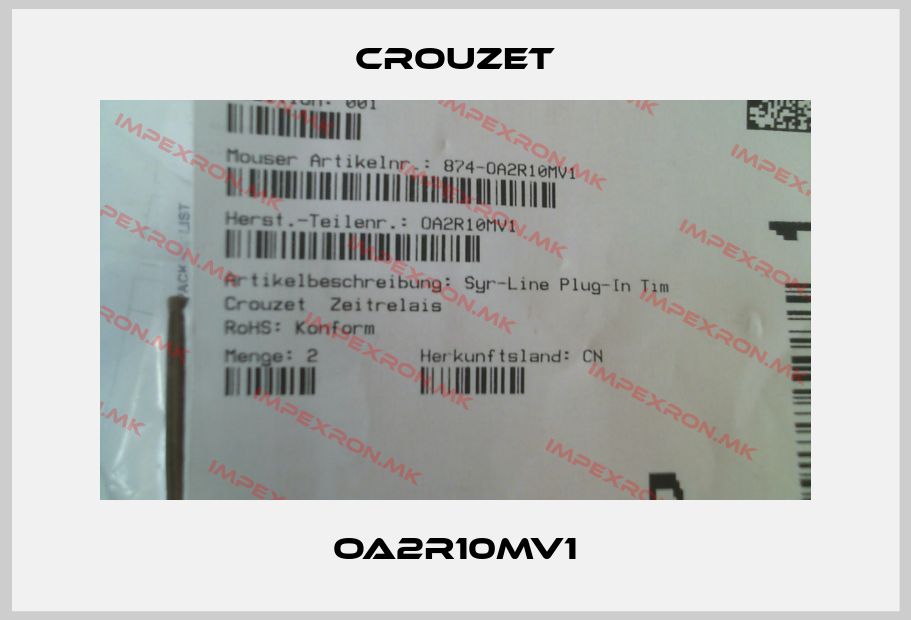 Crouzet-OA2R10MV1price
