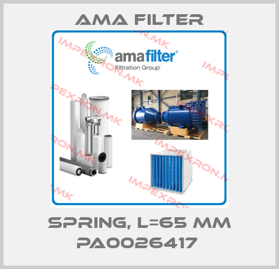 Ama Filter-SPRING, L=65 MM PA0026417 price