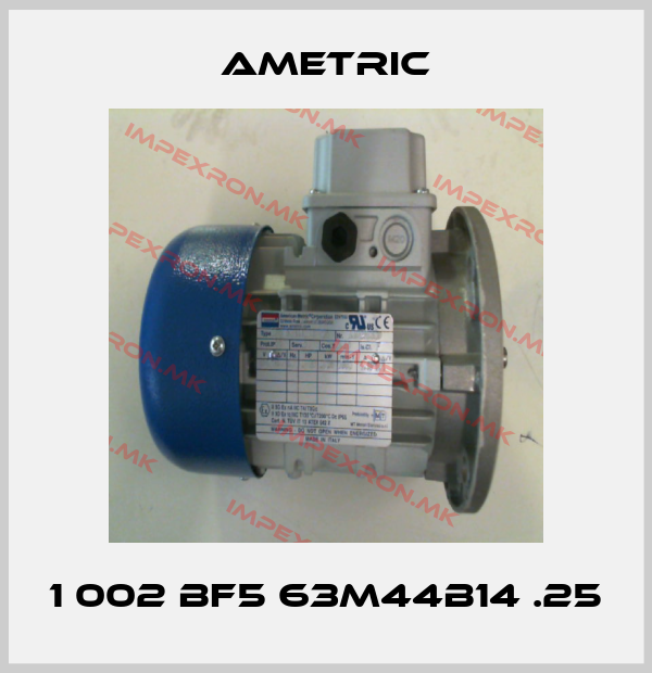 Ametric-1 002 BF5 63M44B14 .25price