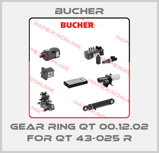 Bucher-gear ring QT 00.12.02 for QT 43-025 Rprice
