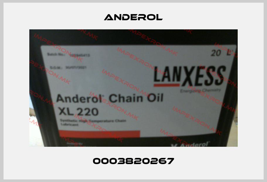 Anderol-P/N: 0003820267 Type: Chain Oil XL 220price