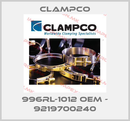 Clampco-996RL-1012 OEM - 9219700240price