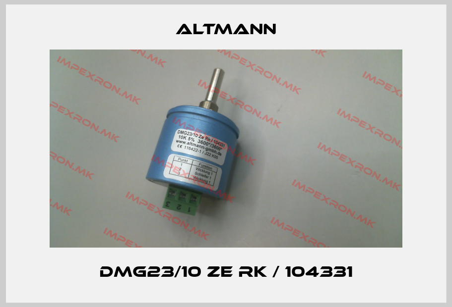 ALTMANN-DMG23/10 Ze RK / 104331price