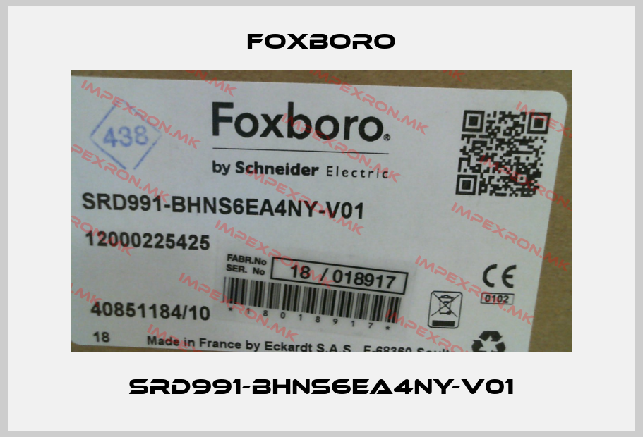 Foxboro-SRD991-BHNS6EA4NY-V01price