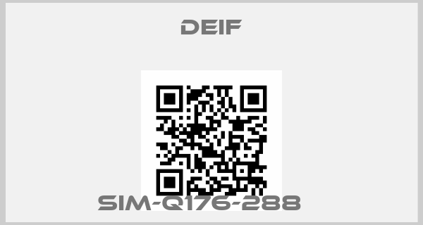 Deif- 	  SIM-Q176-288В АСprice