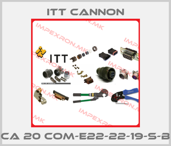 Itt Cannon-CA 20 COM-E22-22-19-S-Bprice