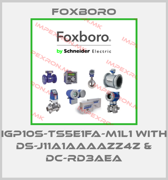 Foxboro-IGP10S-TS5E1FA-M1L1 with DS-J11A1AAAAZZ4Z & DC-RD3AEAprice
