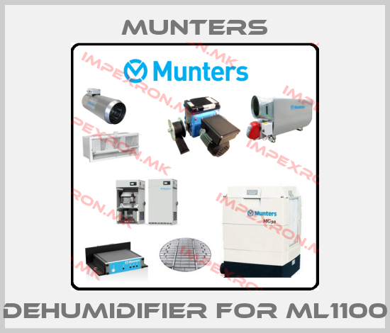 Munters-dehumidifier for ML1100price