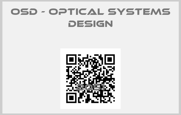 OSD - OPTICAL SYSTEMS DESIGN-2051price