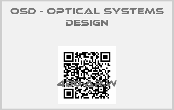 OSD - OPTICAL SYSTEMS DESIGN-420-AR.Wprice
