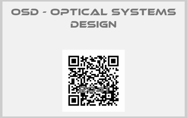 OSD - OPTICAL SYSTEMS DESIGN-2041price
