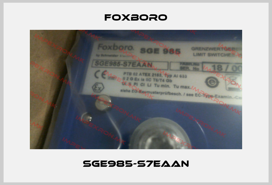 Foxboro-SGE985-S7EAANprice