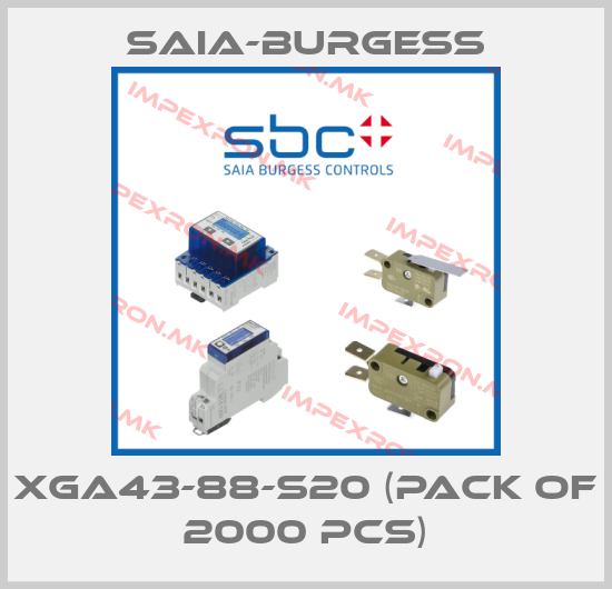 Saia-Burgess-XGA43-88-S20 (pack of 2000 pcs)price
