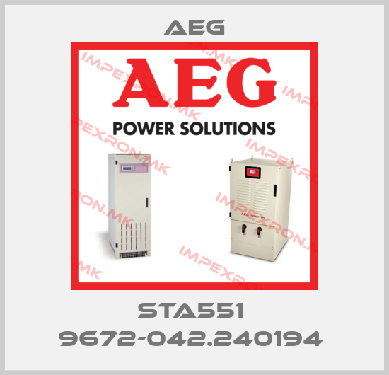 AEG-STA551  9672-042.240194 price
