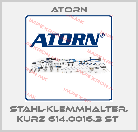 Atorn-STAHL-KLEMMHALTER, KURZ 614.0016.3 ST price