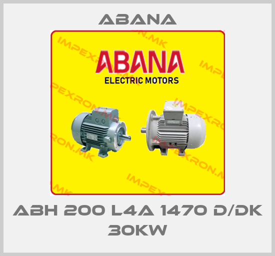 ABANA-ABH 200 L4A 1470 D/DK 30KWprice