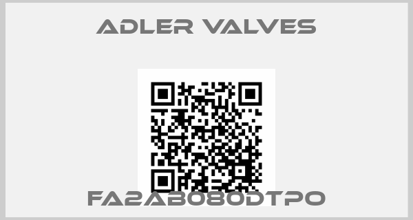 Adler Valves-FA2AB080DTPOprice