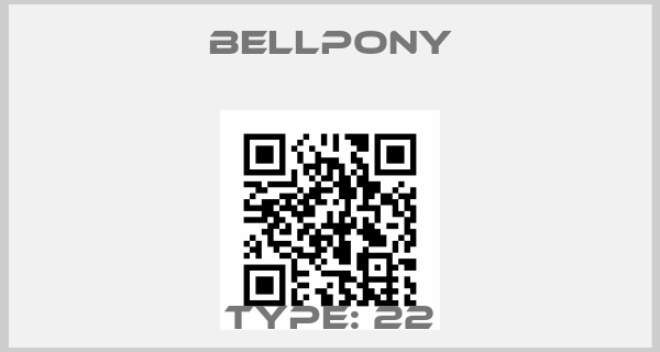 BELLPONY-TYPE: 22price