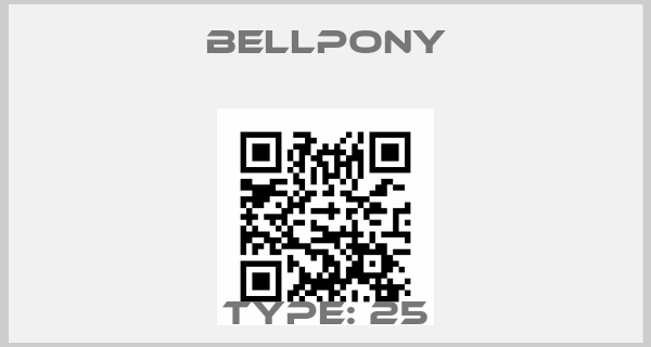 BELLPONY-Type: 25price