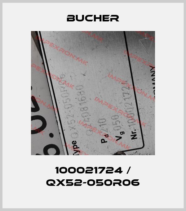 Bucher-100021724 / QX52-050R06price