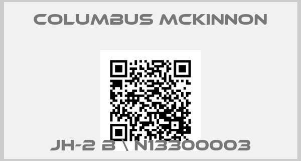 Columbus McKinnon-JH-2 B \ N13300003price