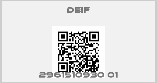 Deif-2961510930 01price