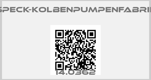 SPECK-KOLBENPUMPENFABRIK-14.0362price