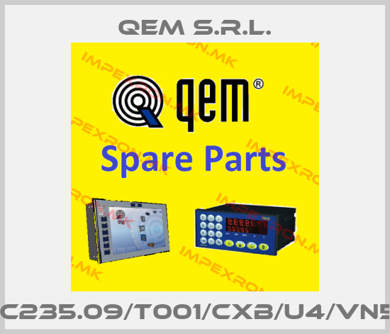QEM S.r.l.-MC235.09/T001/CXB/U4/VN56price