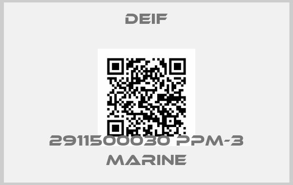 Deif-2911500030 PPM-3 Marineprice