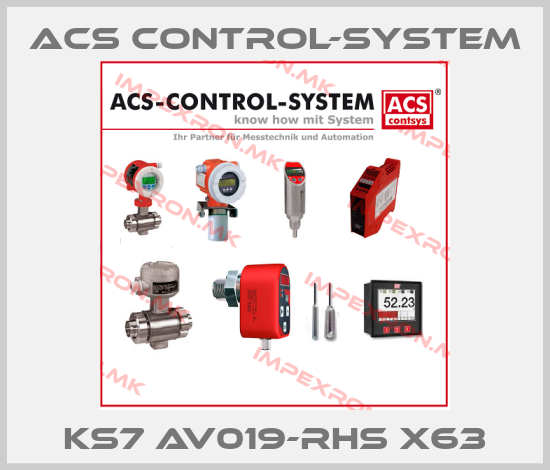 Acs Control-System-KS7 AV019-RHS X63price