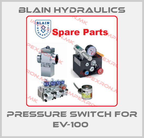 Blain Hydraulics-Pressure switch for EV-100 price