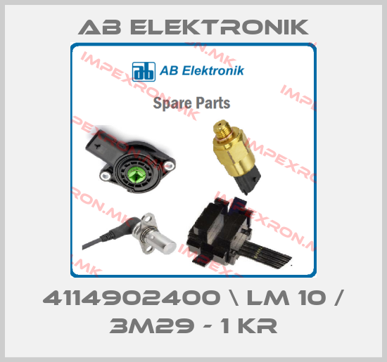 AB Elektronik-4114902400 \ LM 10 / 3M29 - 1 KRprice