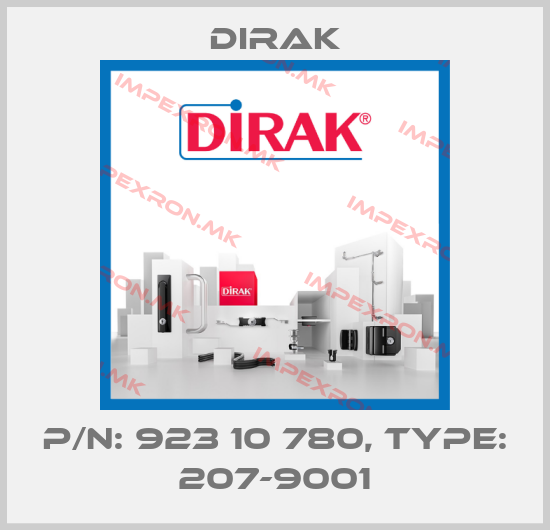 Dirak-P/N: 923 10 780, Type: 207-9001price